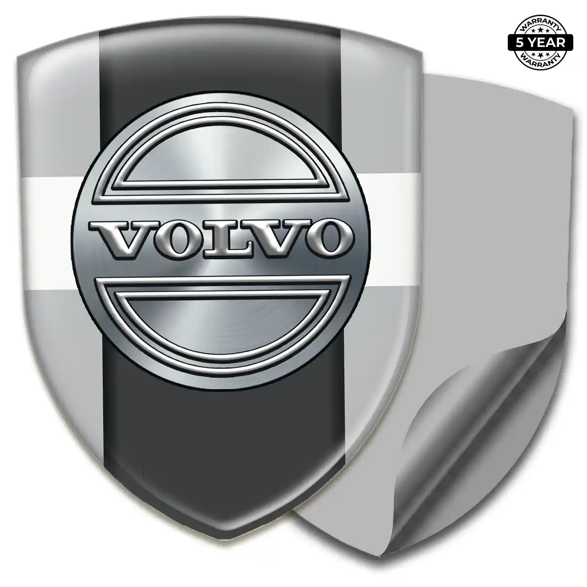 Volvo Gel Emblem Sticker Superior Craft