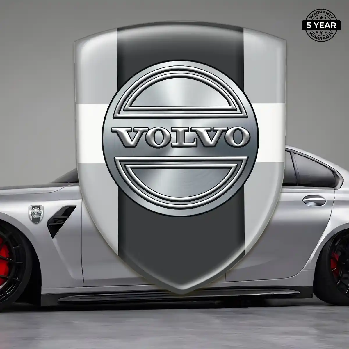 Volvo Gel Emblem Sticker Superior Craft
