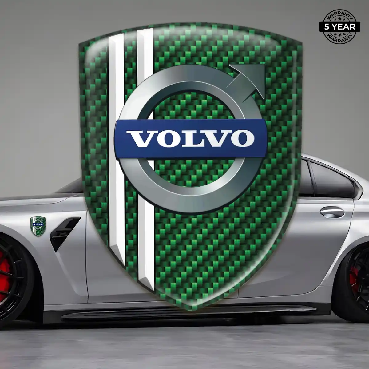 Volvo Logo Badge Cabin Style