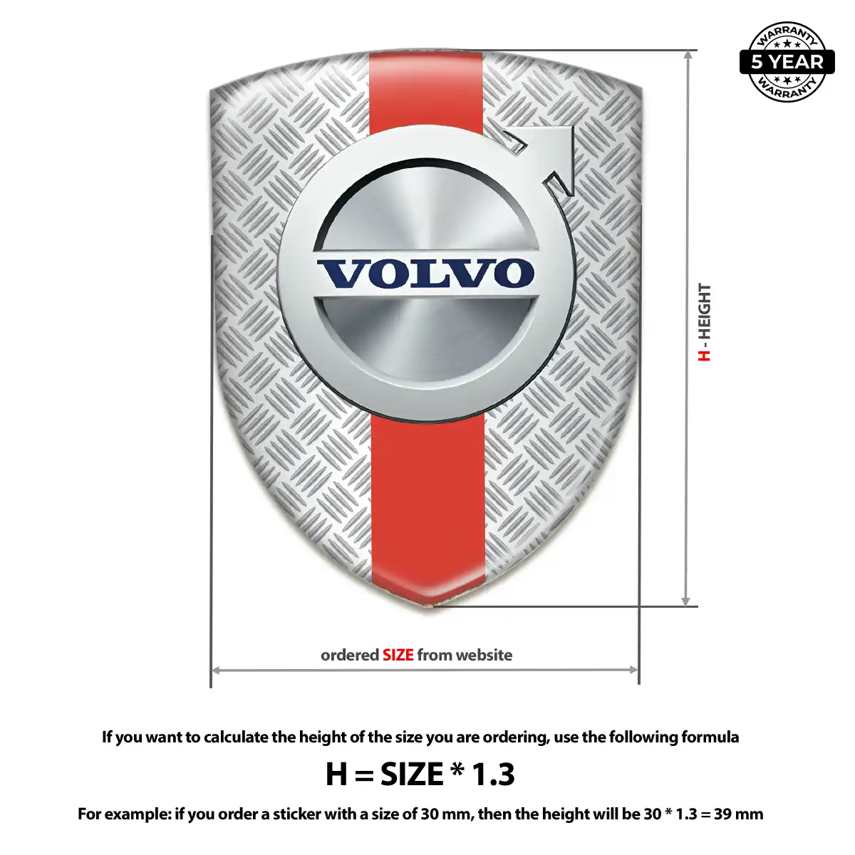 Volvo Logo Badge Elite Edition