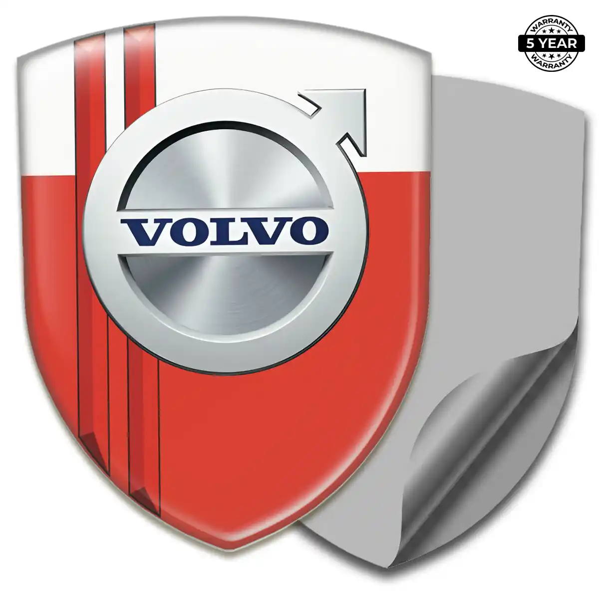 Volvo Logo Badge Elite Finish