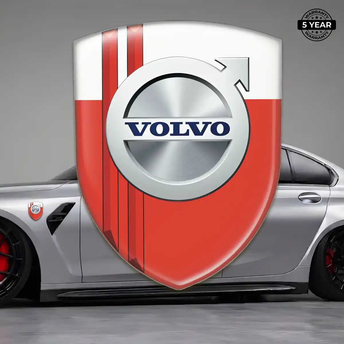 Volvo Logo Badge Elite Finish
