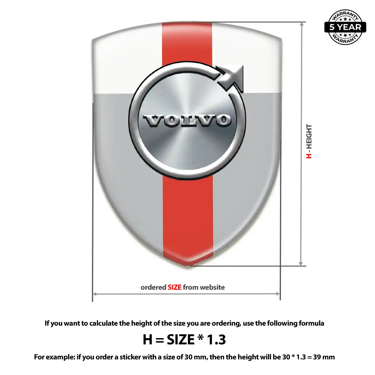 Volvo Logo Badge Exclusive Series