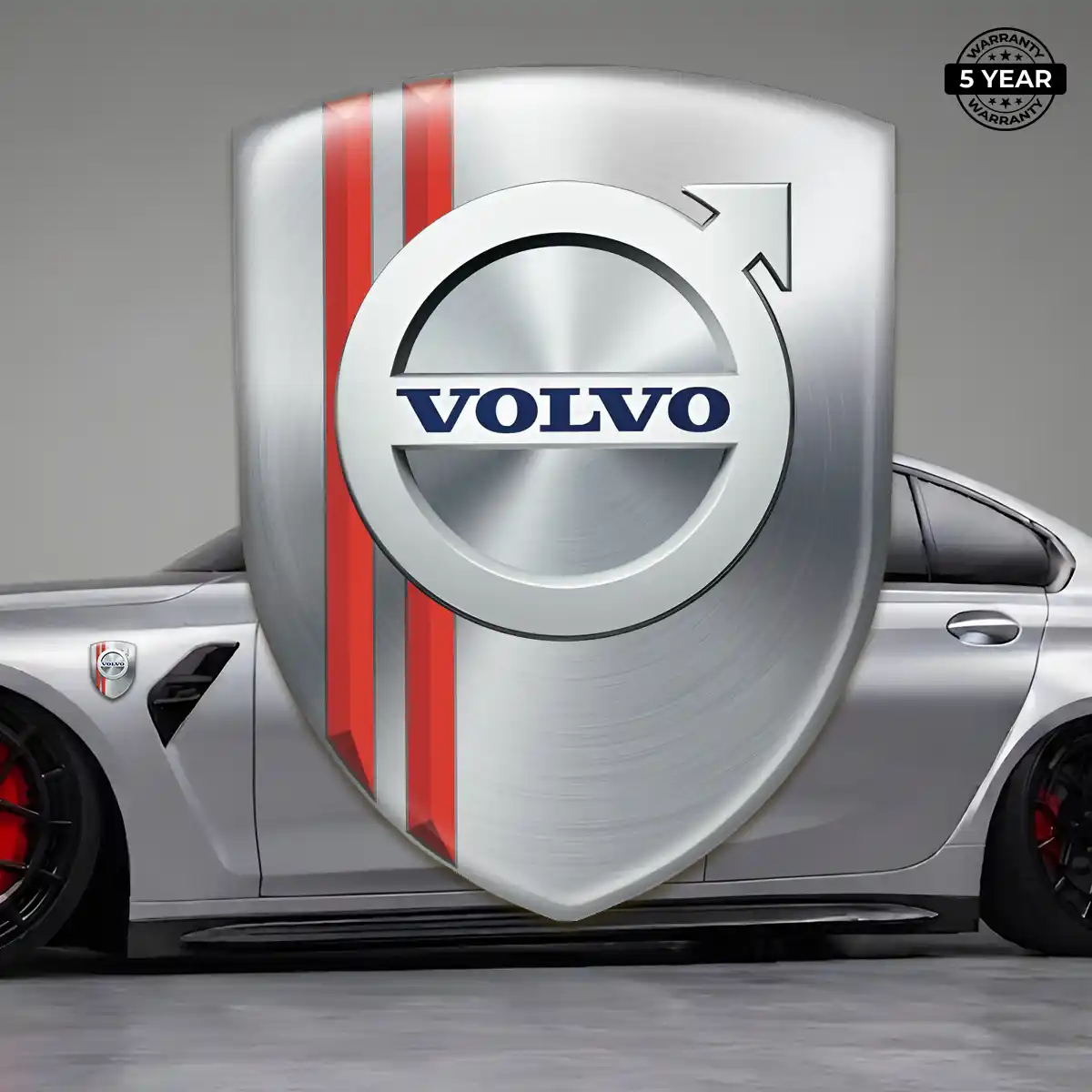 Volvo Logo Badge Premium Dome