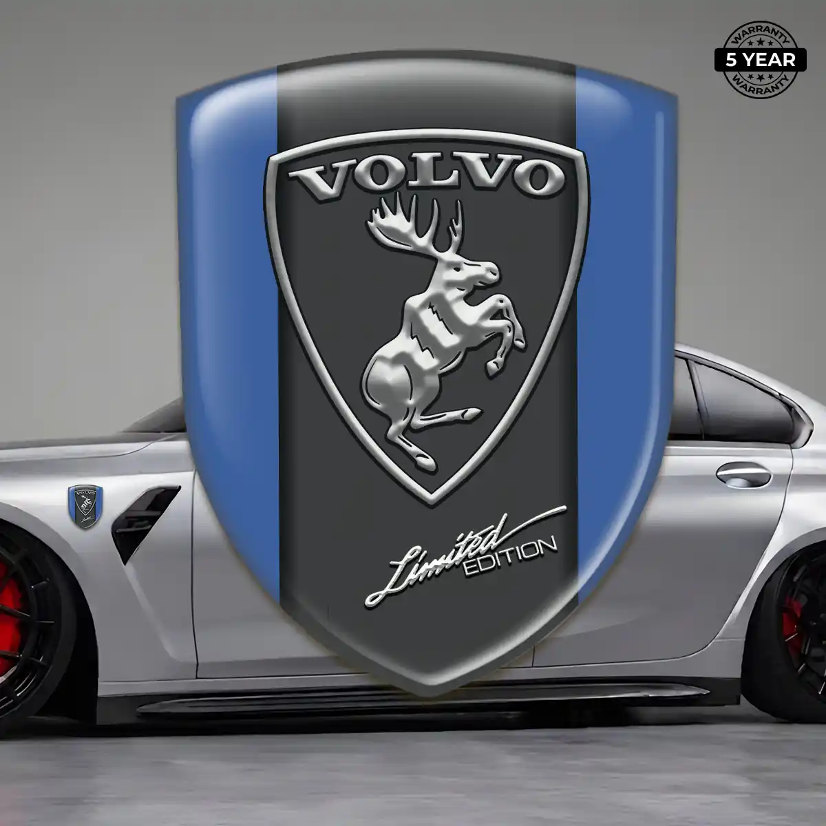 Volvo Logo Badge Prime Quality