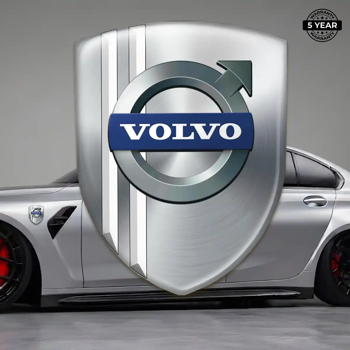 Volvo Logo Badge Refined Design
