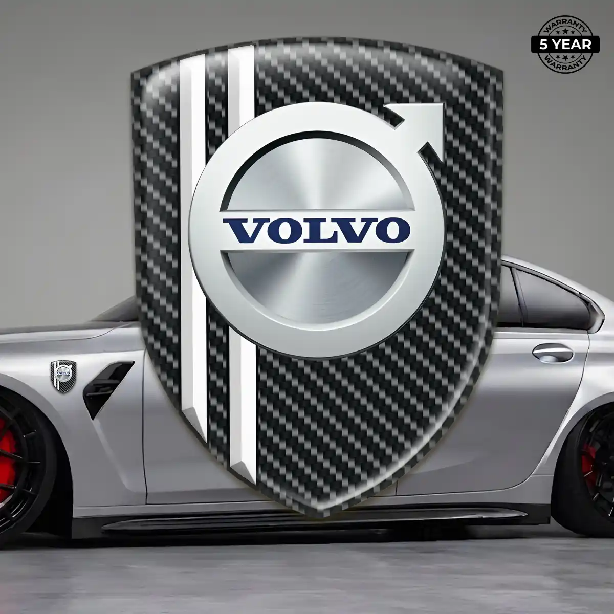 Volvo Logo Badge Resin Elite