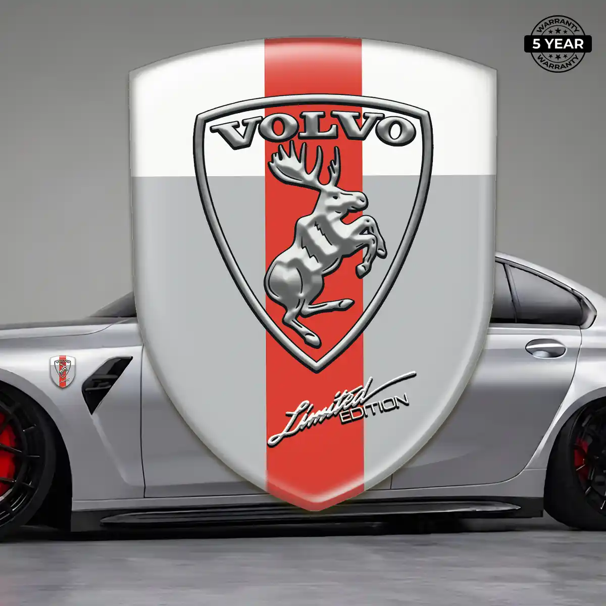 Volvo Logo Badge Resin Luxe