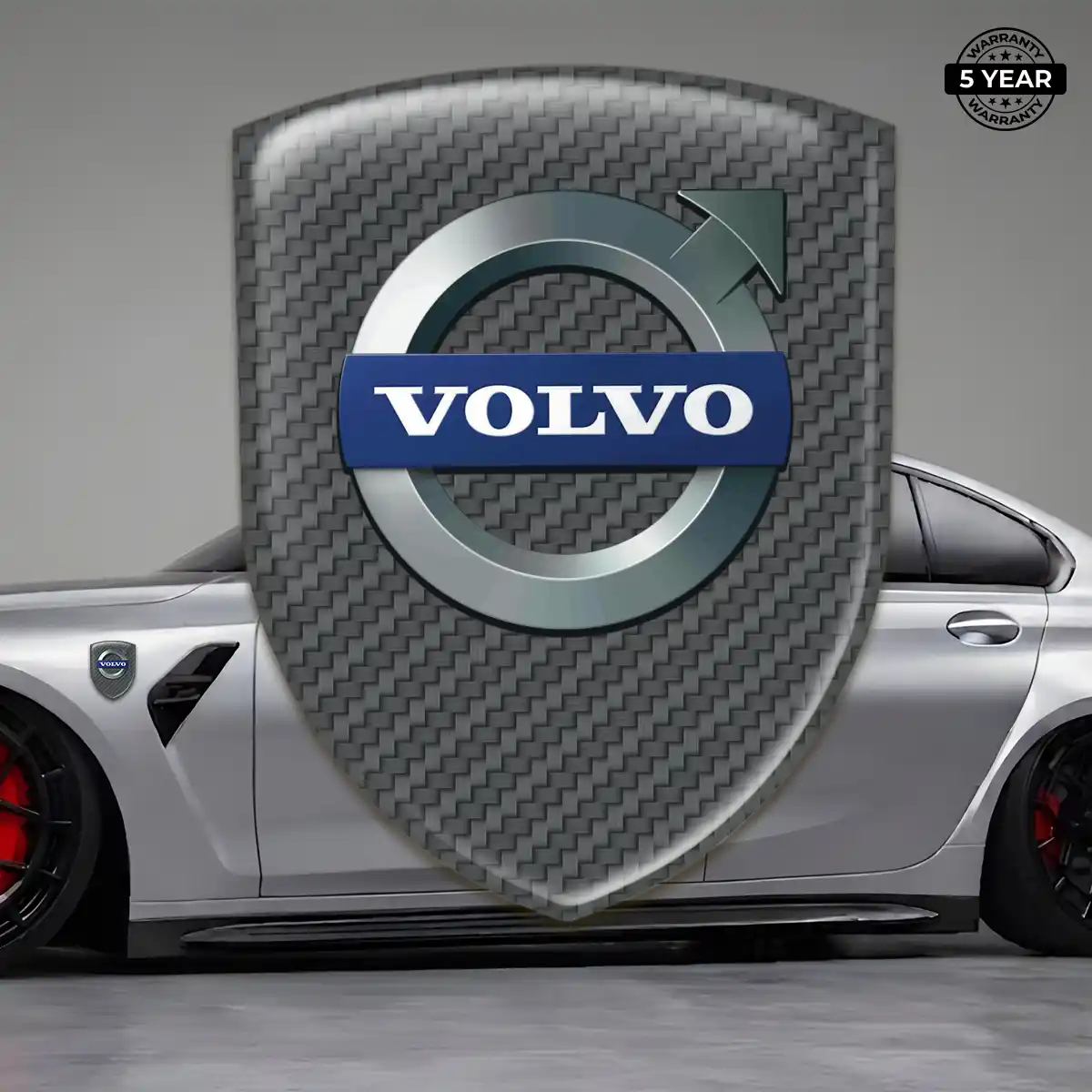 Volvo Logo Badge Sleek Style