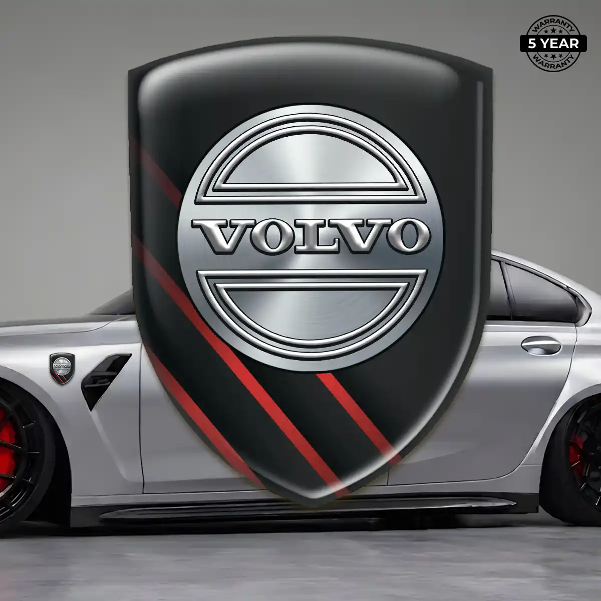 Volvo Logo Emblem Cabin Style