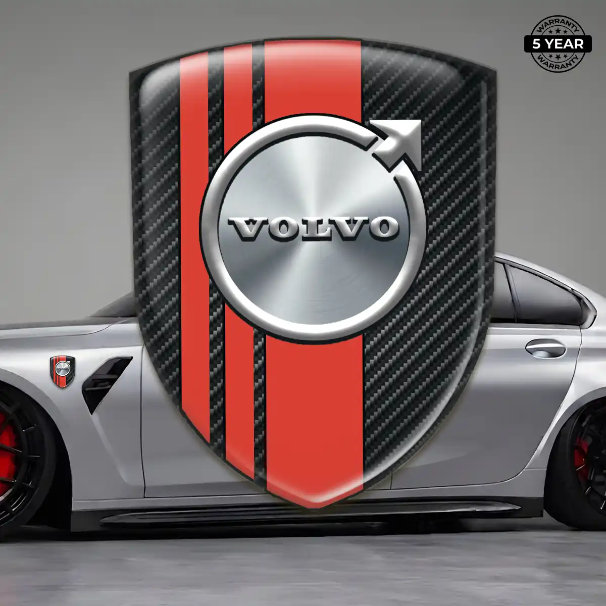 Volvo Logo Emblem Interior Elegance