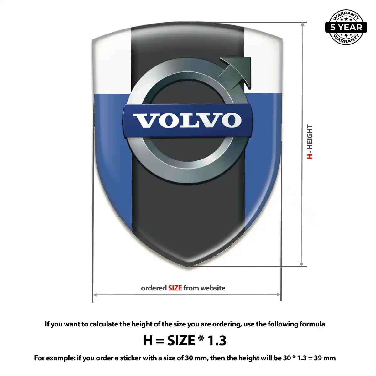 Volvo Logo Emblem Interior Luxe