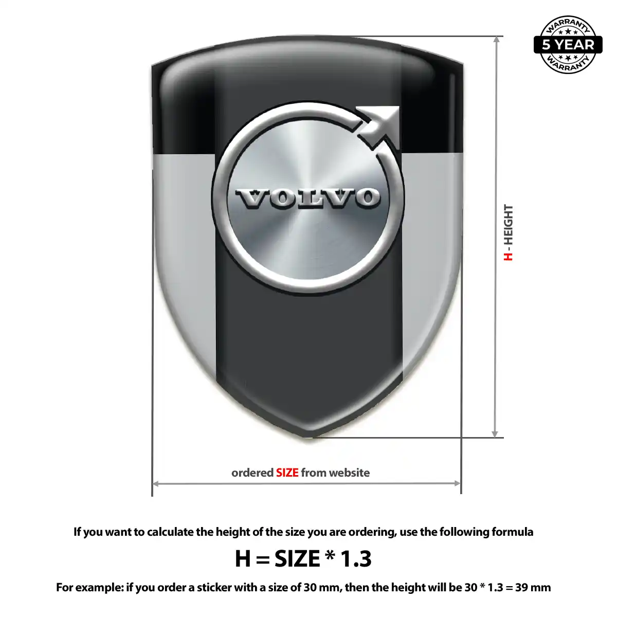 Volvo Logo Emblem Opulent Line