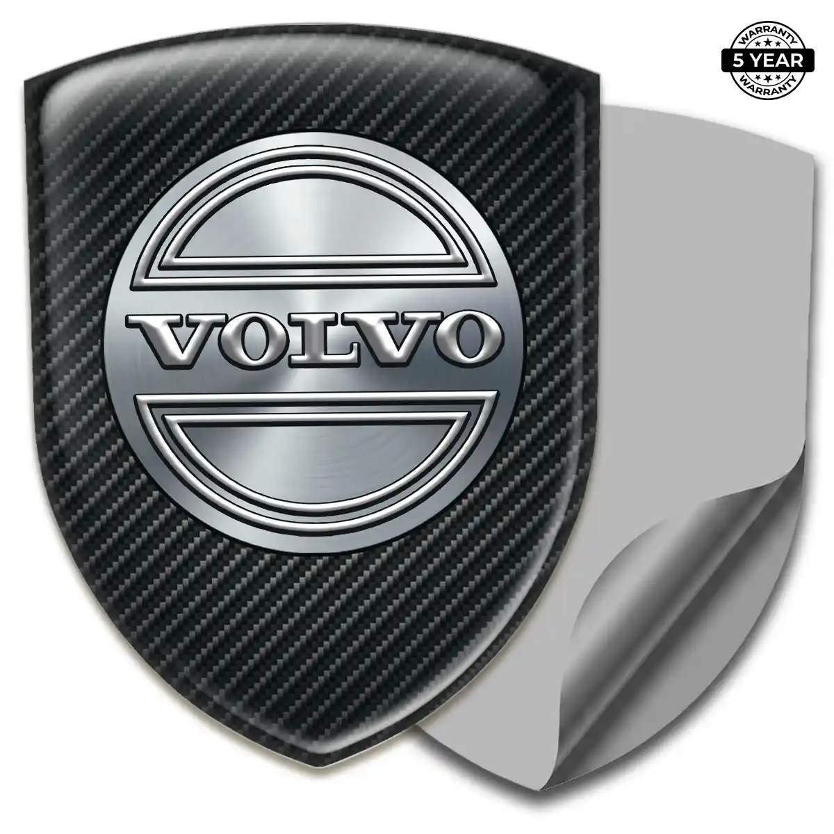 Volvo Logo Emblem Outer Style