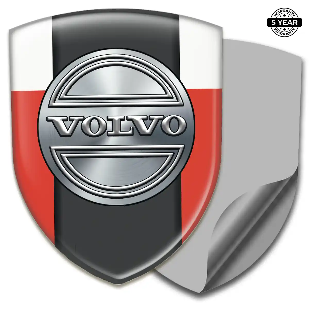Volvo Logo Emblem Premium Dome