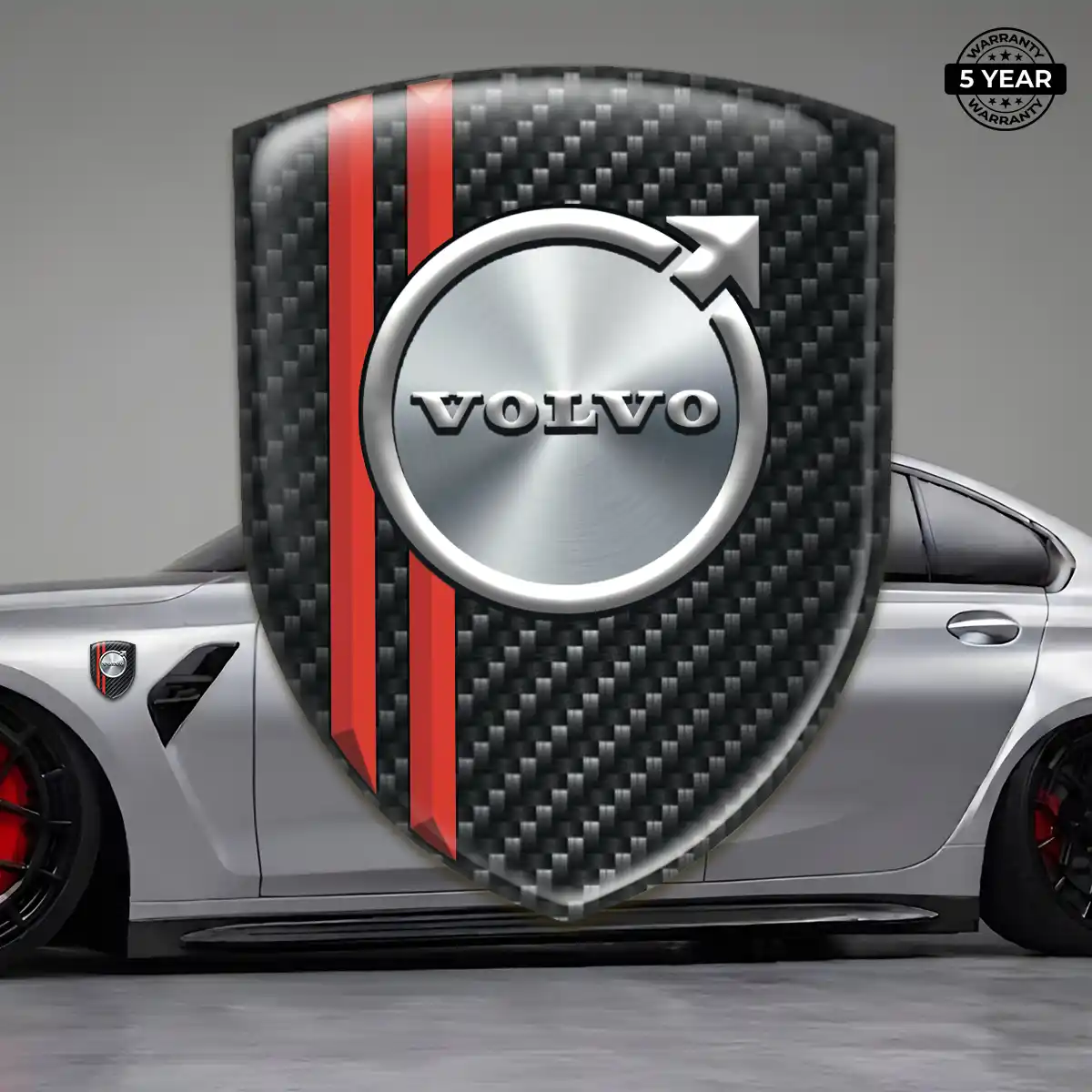 Volvo Logo Emblem Signature Grade