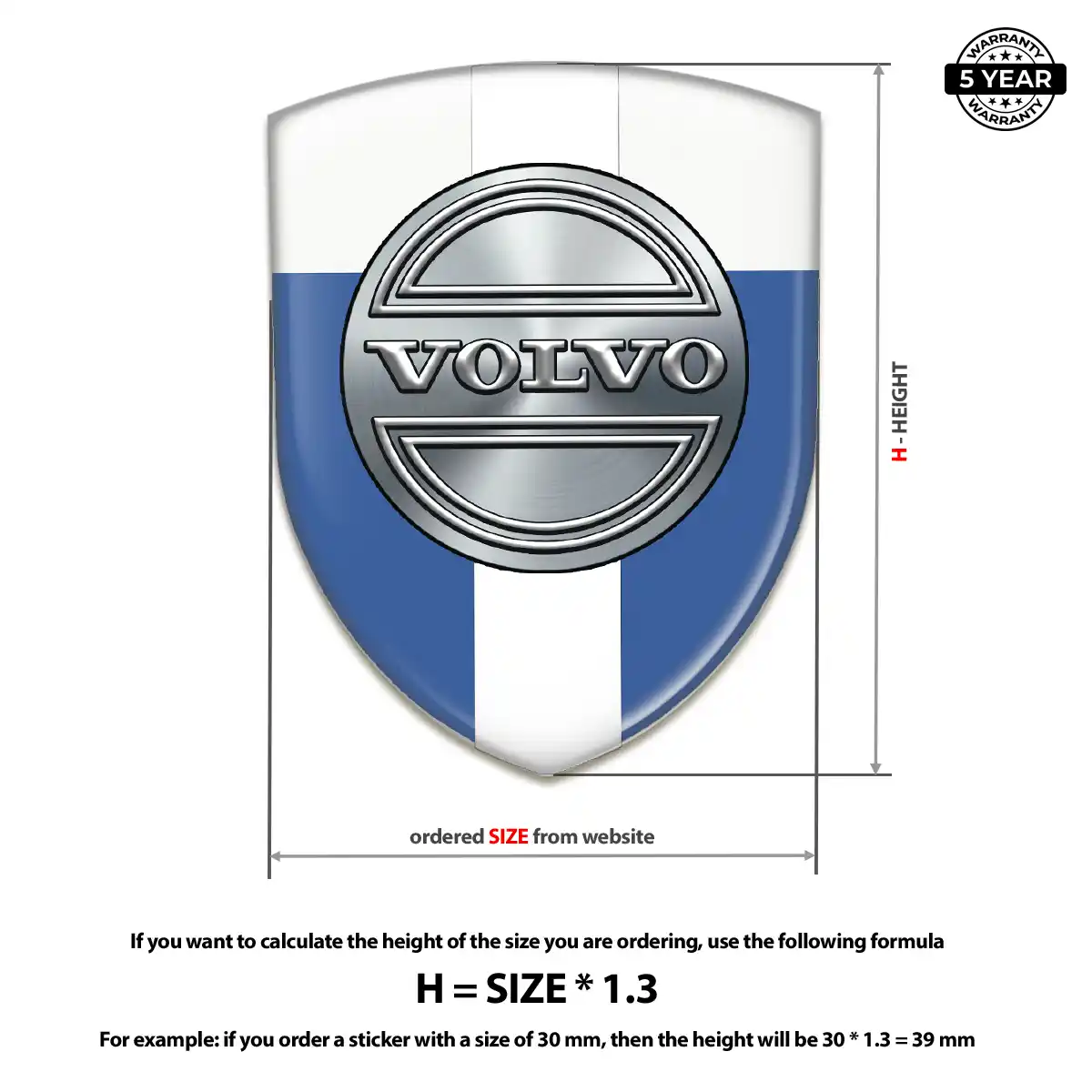 Volvo Logo Emblem Superior Craft