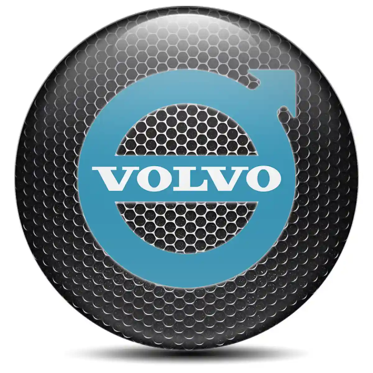 Volvo Logo Silicone Badge Elite Finish