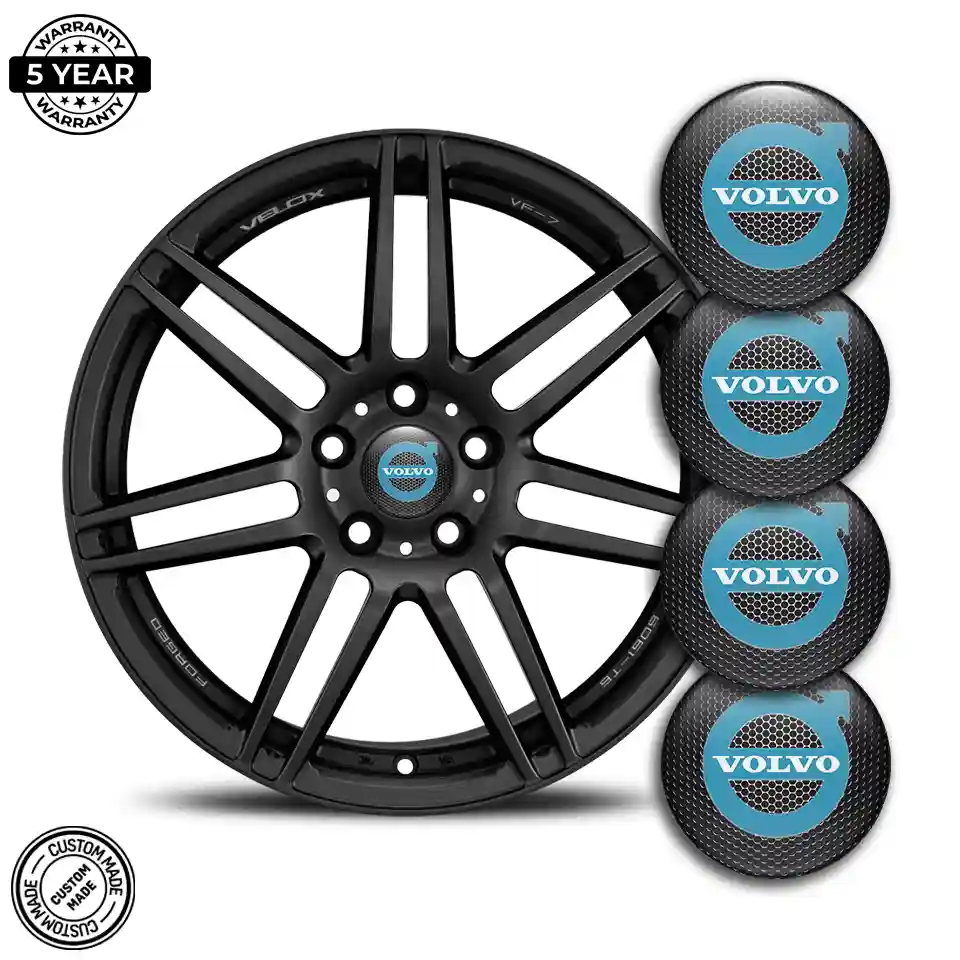Volvo Logo Silicone Badge Elite Finish