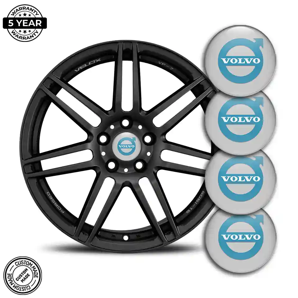 Volvo Logo Silicone Badge Refined Design