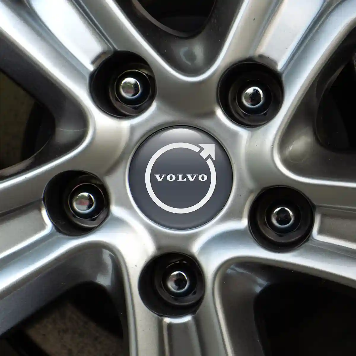 Volvo Logo Silicone Emblem Refined Design
