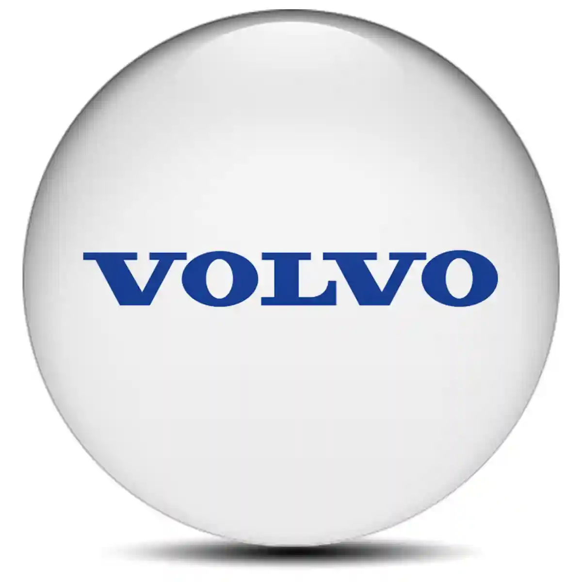Volvo Logo Silicone Sticker Self-Adhesive Refined Design