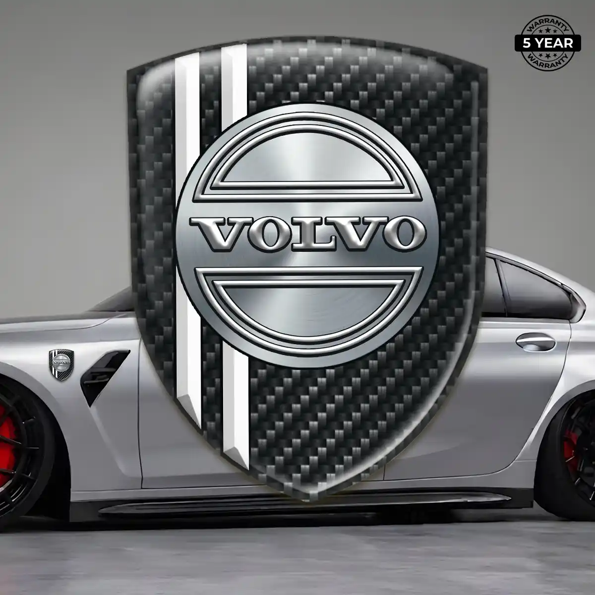 Volvo Logo Sticker Interior Elegance
