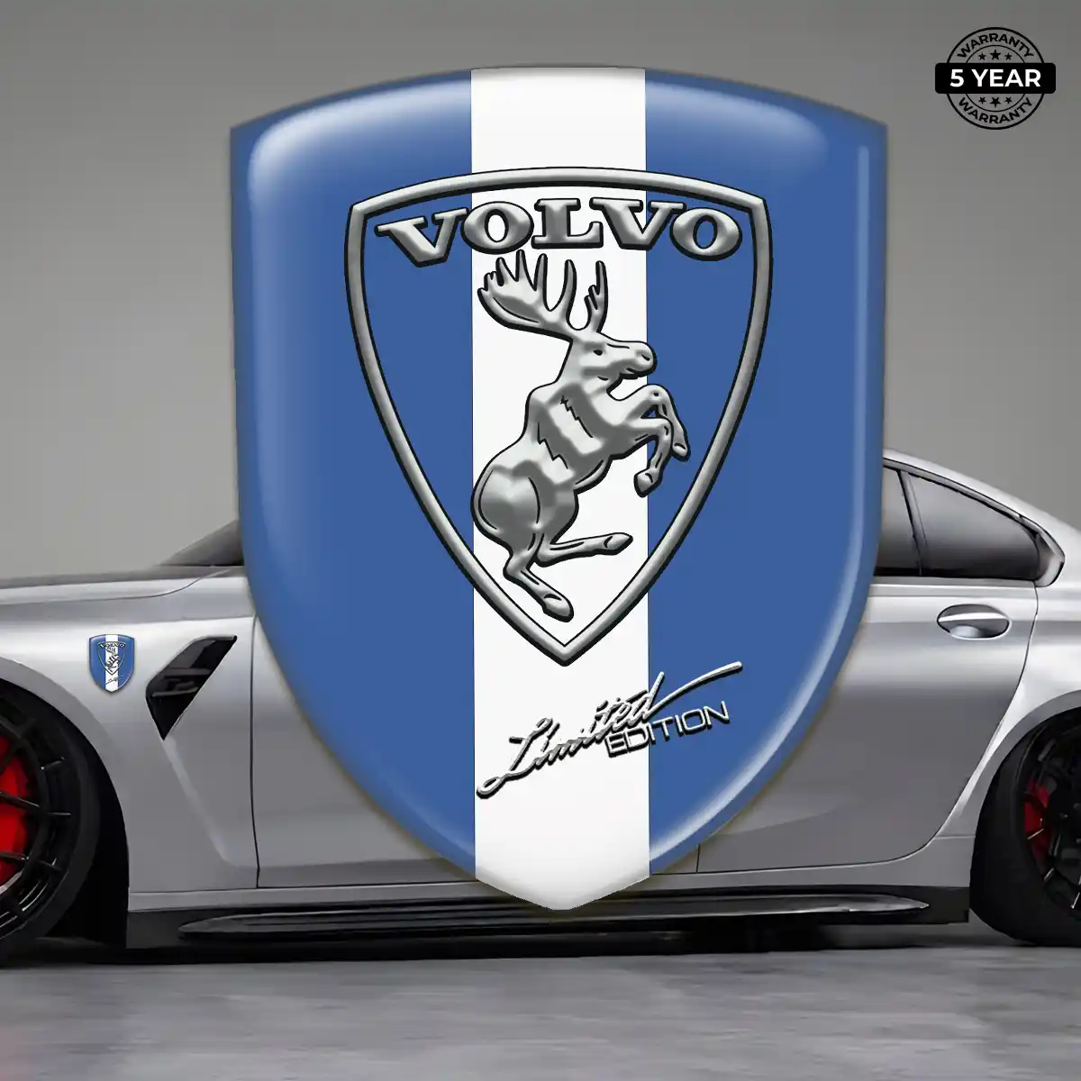 Volvo Logo Sticker Outer Style