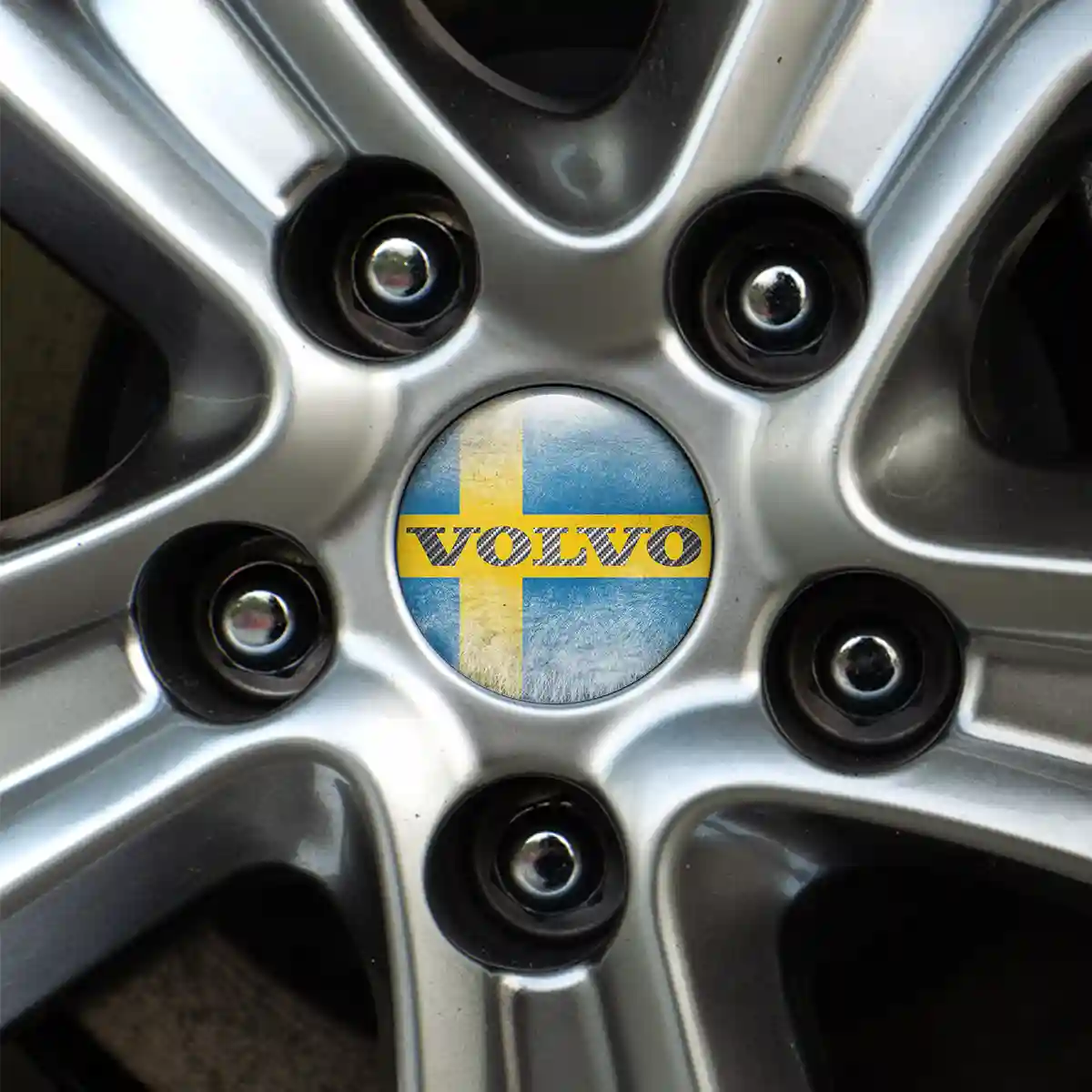 Volvo Logo Sticker Refined Design