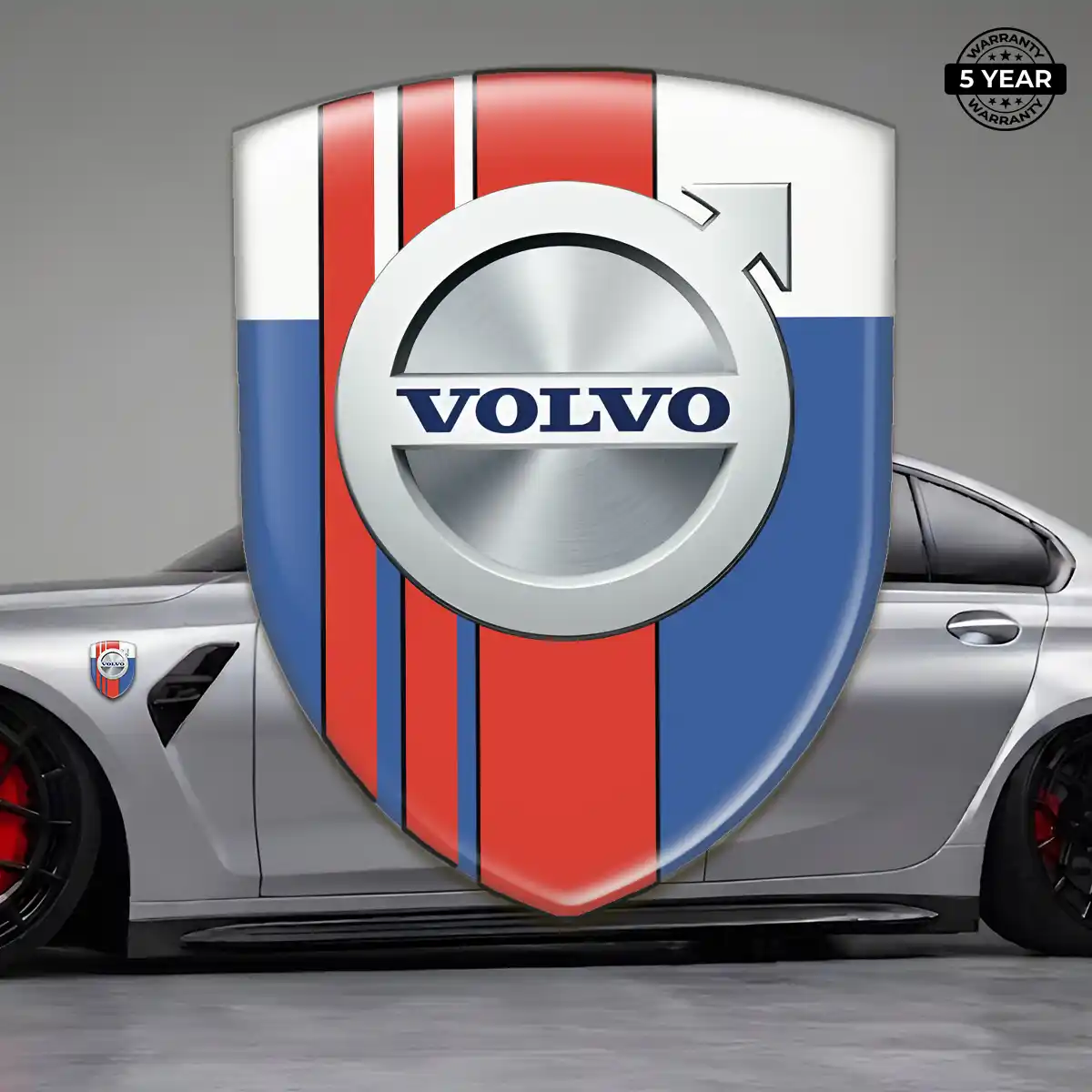 Volvo Logo Sticker Resin Elite
