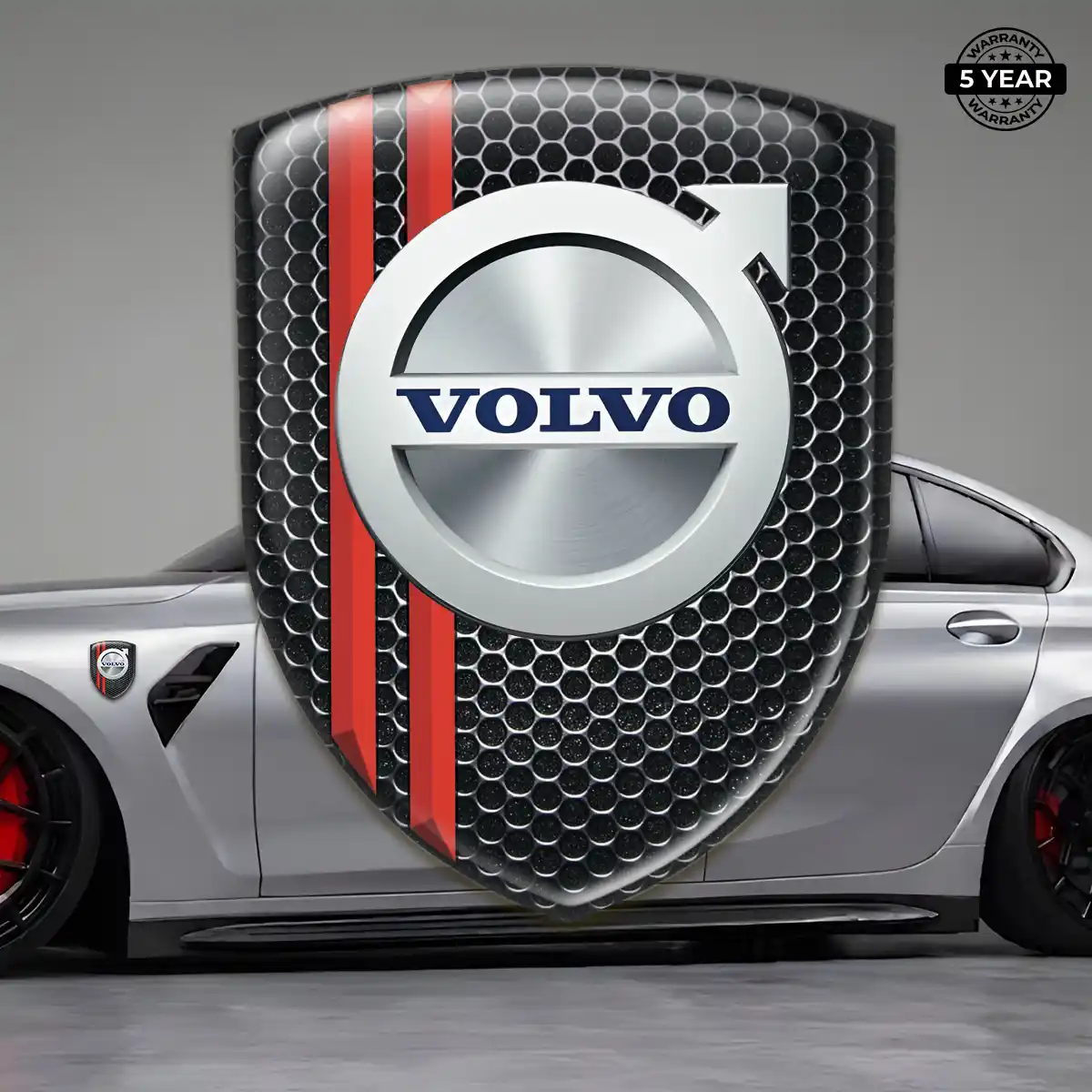 Volvo Logo Sticker Signature Grade