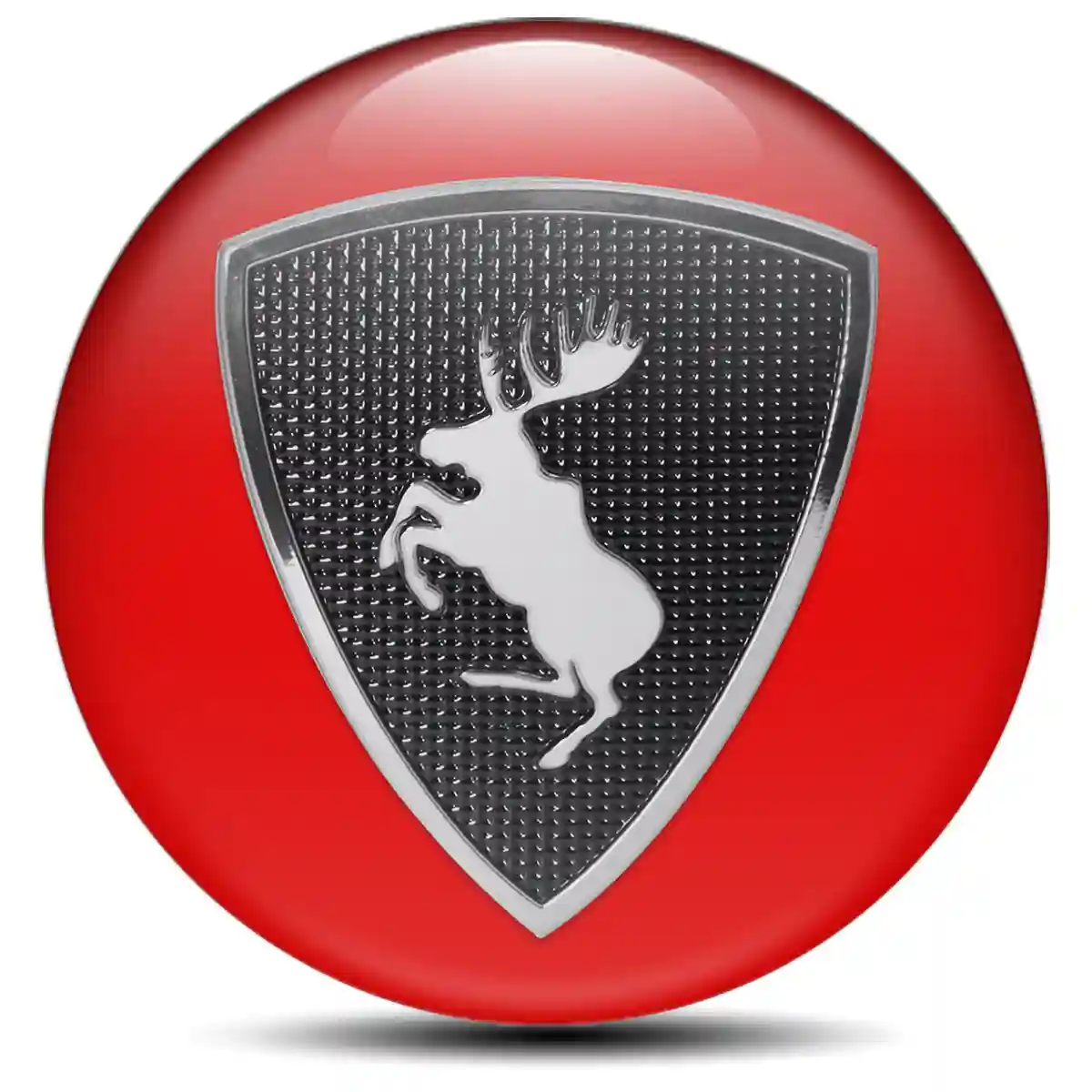 Volvo Moose Domed Sticker Sleek Style