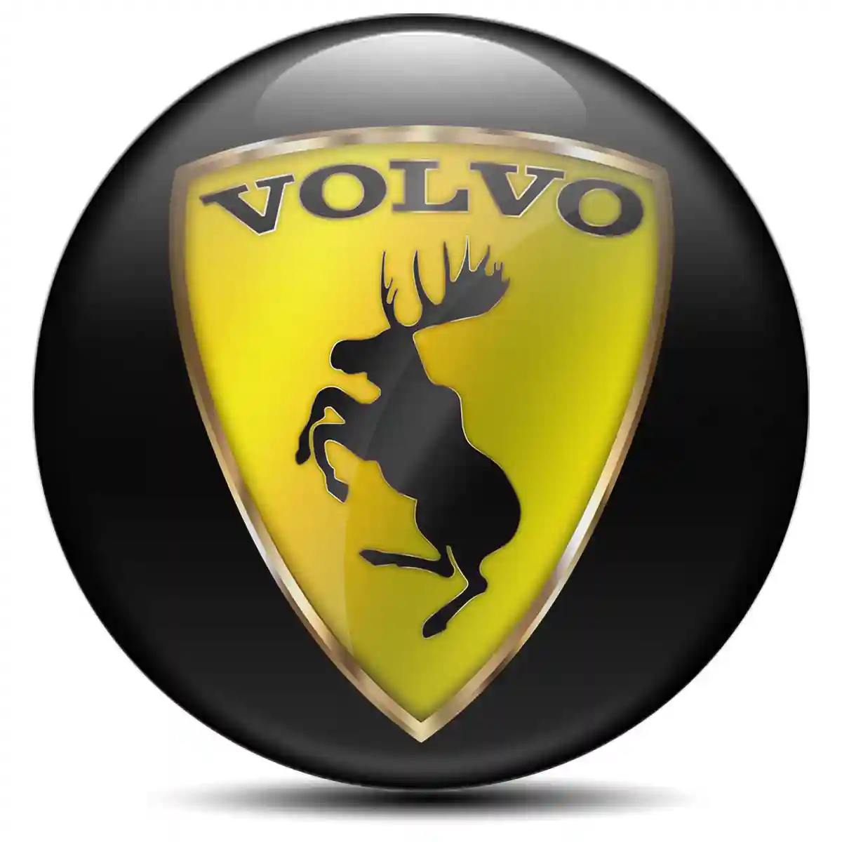 Volvo Moose Silicone Sticker Sleek Style