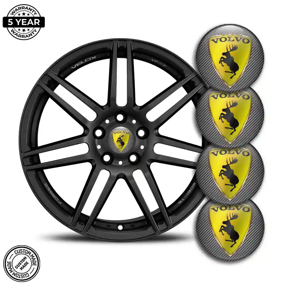Volvo Moose Wheel Emblems Sleek Style