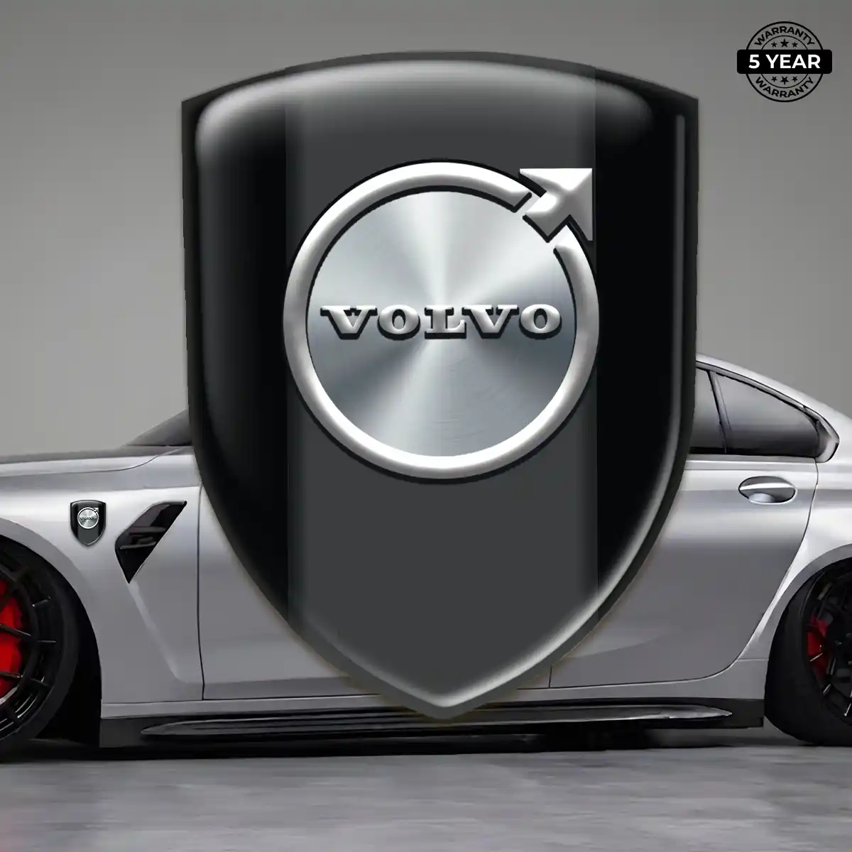 Volvo Polyurethane Domed Sticker Deluxe Edition