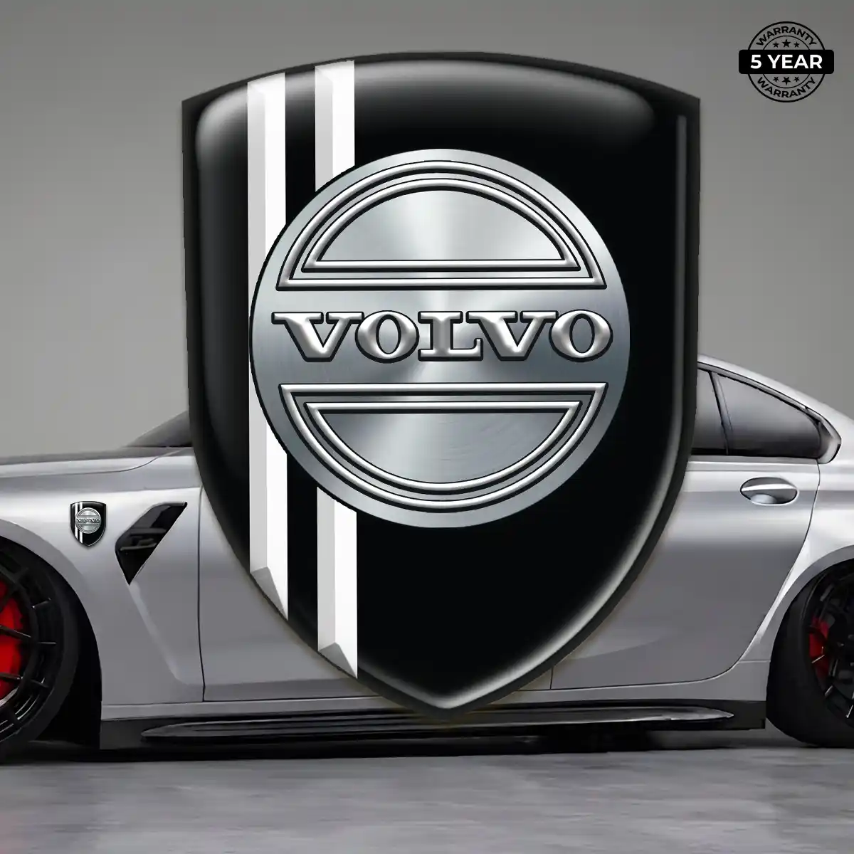 Volvo Polyurethane Domed Sticker Elite Edition