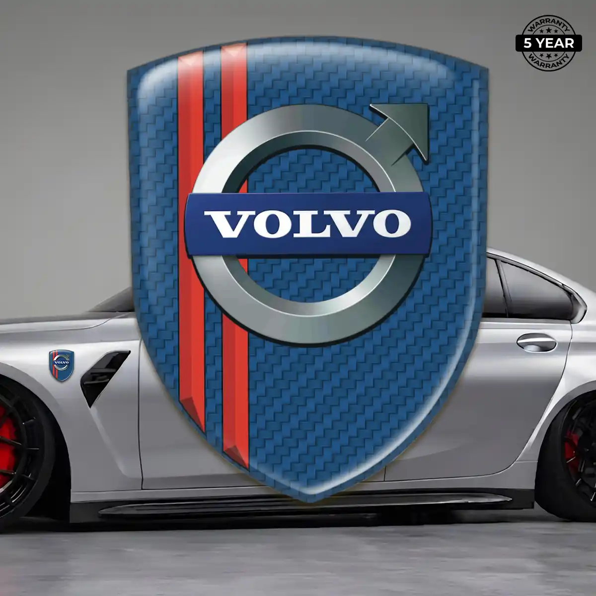 Volvo Polyurethane Domed Sticker Exclusive Series