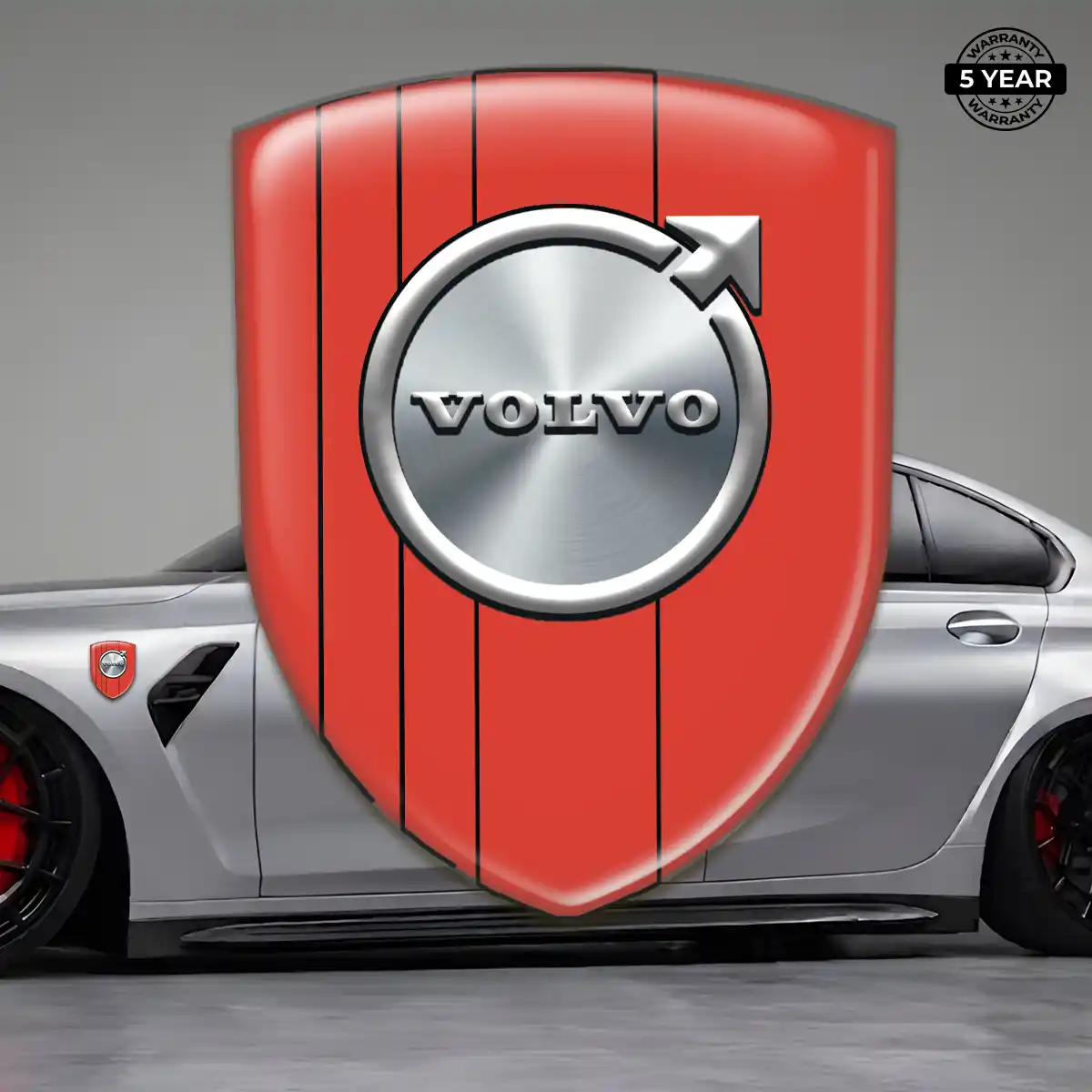 Volvo Polyurethane Domed Sticker Noble Edition
