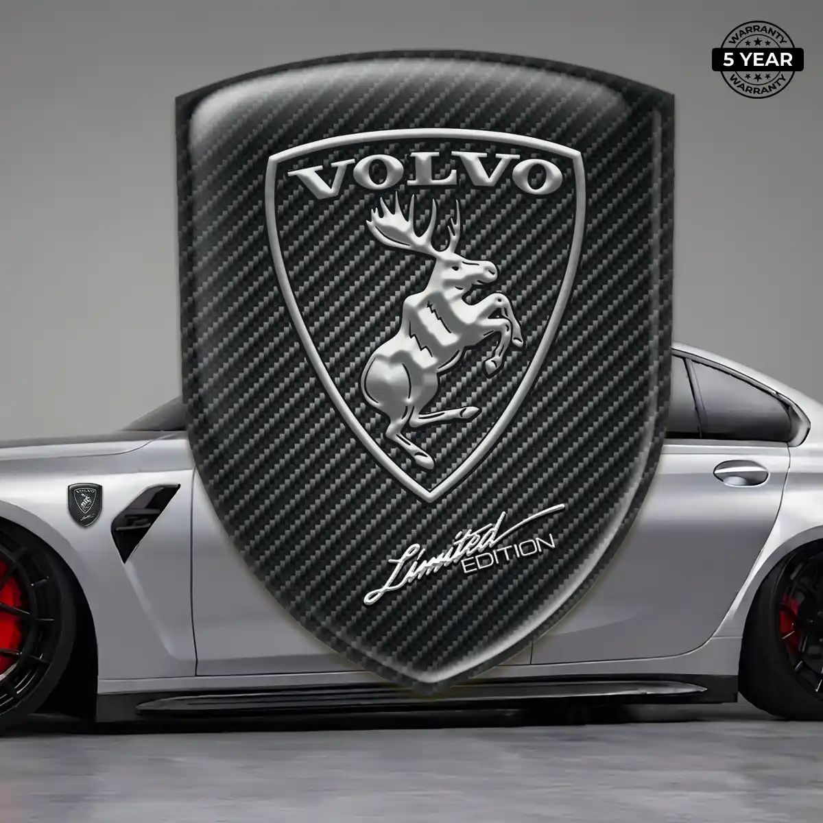 Volvo Polyurethane Domed Sticker Opulent Line