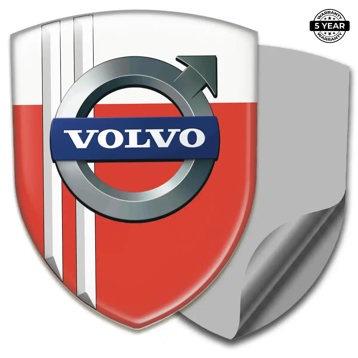 Volvo Polyurethane Domed Sticker Superior Craft