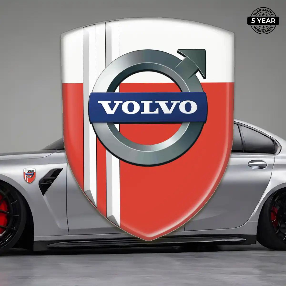 Volvo Polyurethane Domed Sticker Superior Craft