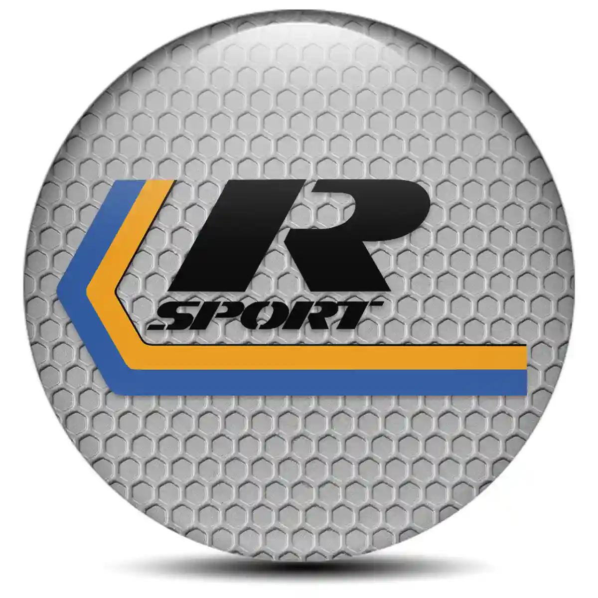 Volvo R Design Domed Emblem Self-Adhesive Sleek Style