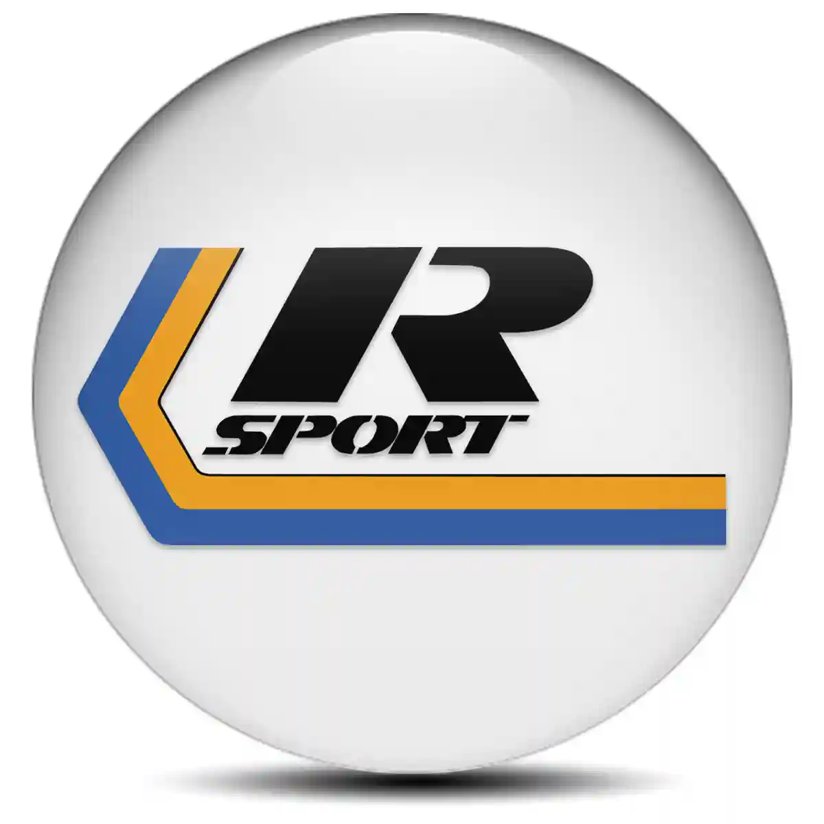 Volvo R Design Domed Emblem Sleek Style
