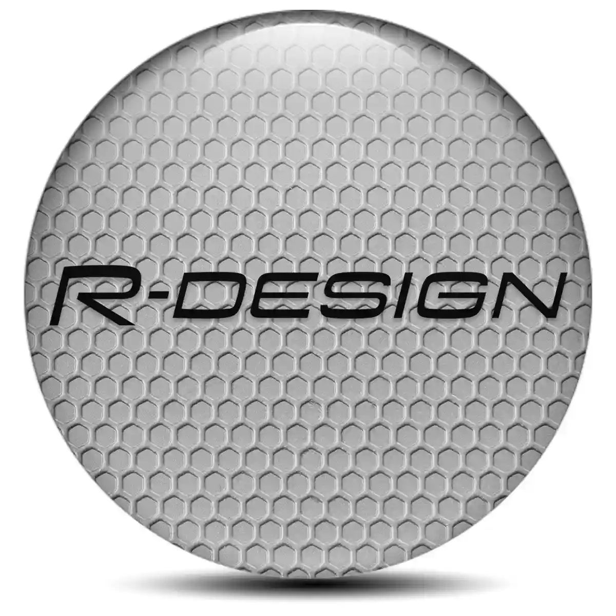 Volvo R Design Domed Sticker Self-Adhesive Sleek Style