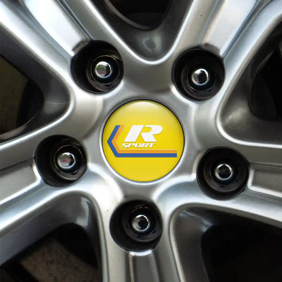 Volvo R Design Domed Sticker Sleek Style