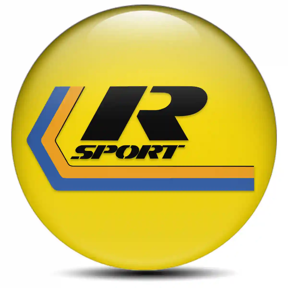 Volvo R Design Emblem Badge Self-Adhesive Sleek Style