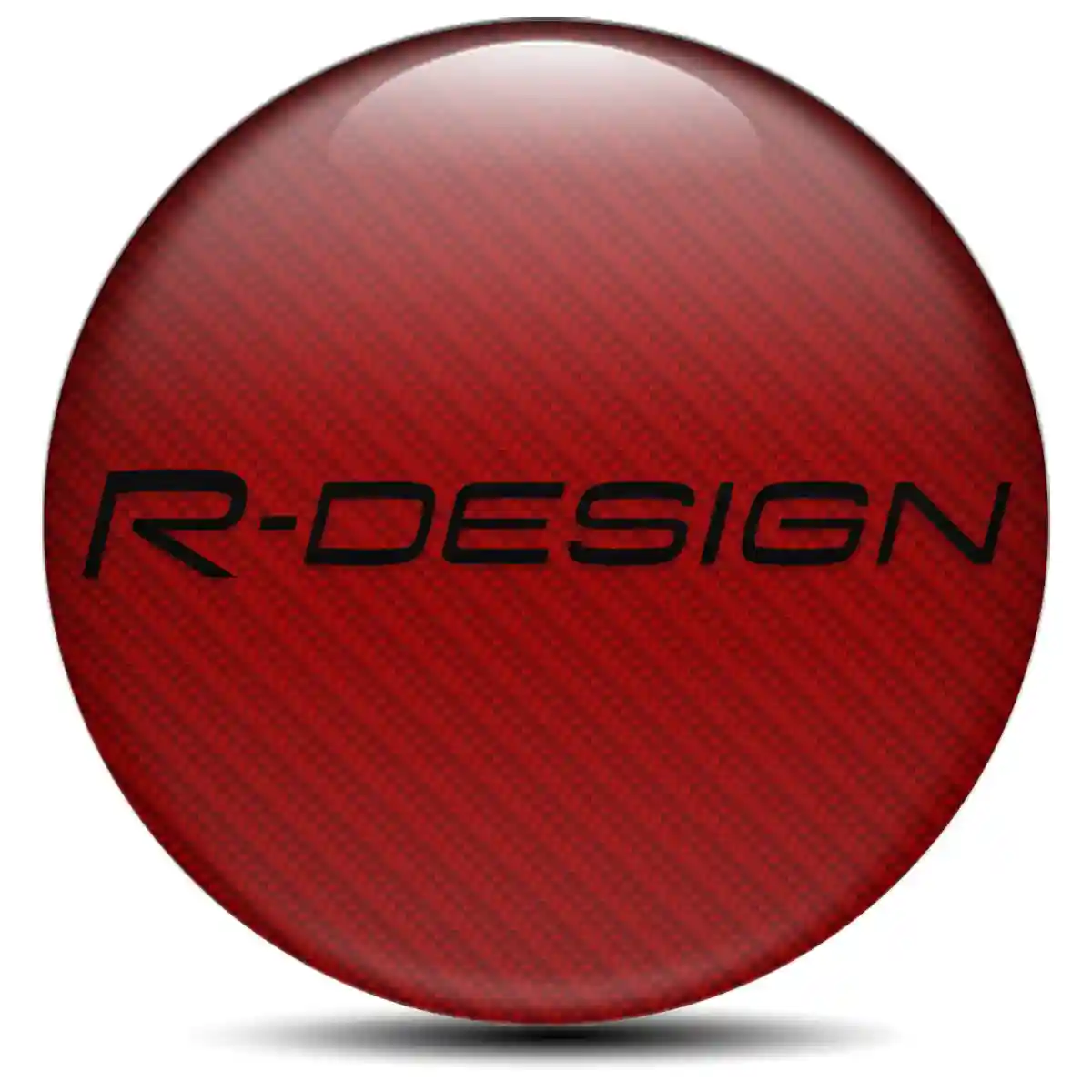 Volvo R Design Emblem Badge Sleek Style