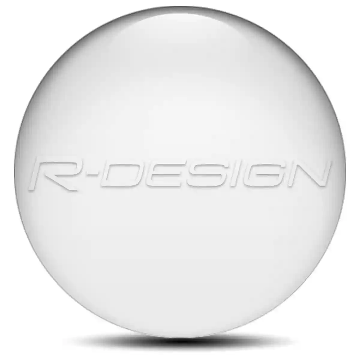 Volvo R Design Logo Sticker Sleek Style