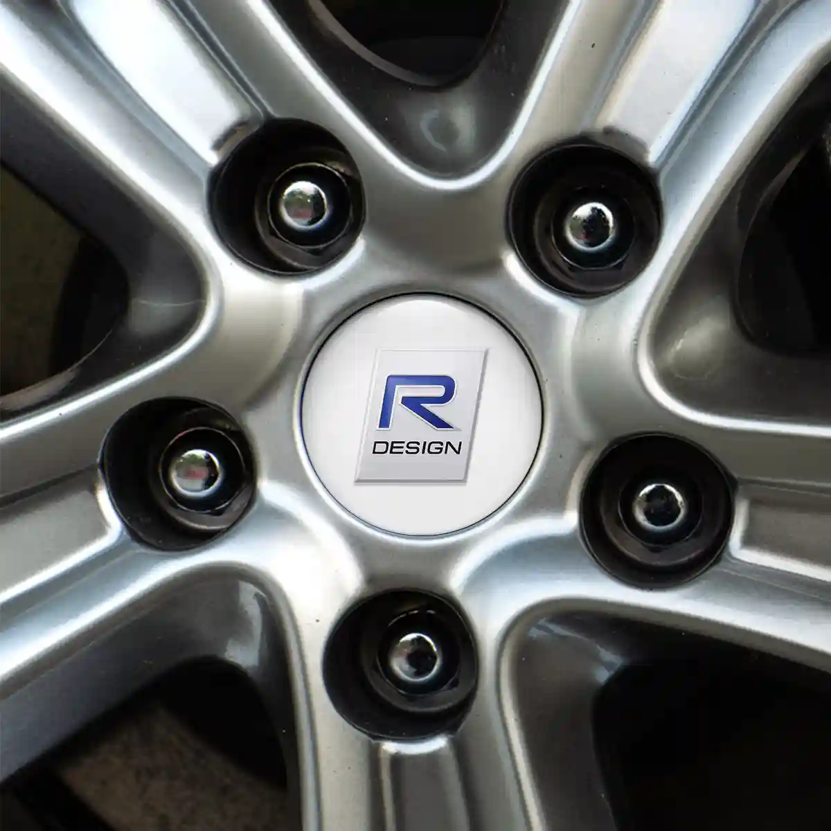 Volvo R Design Silicone Emblem Sleek Style