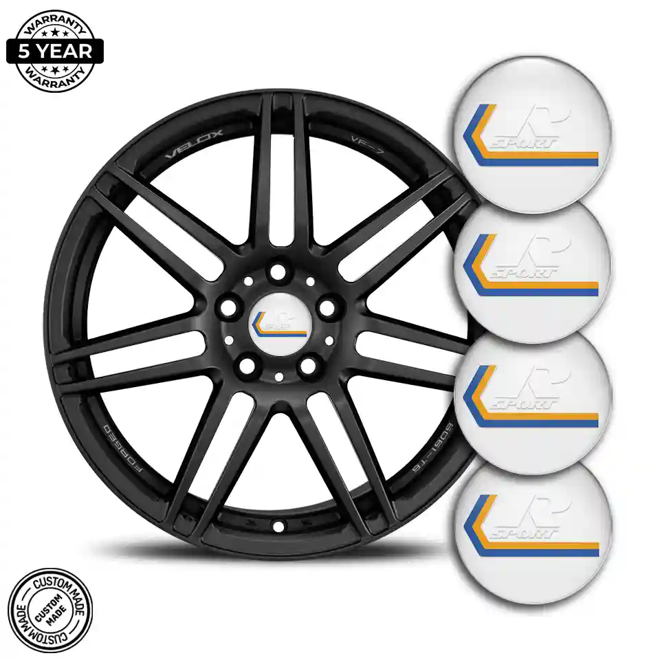 Volvo R Design Silicone Sticker Self-Adhesive Sleek Style